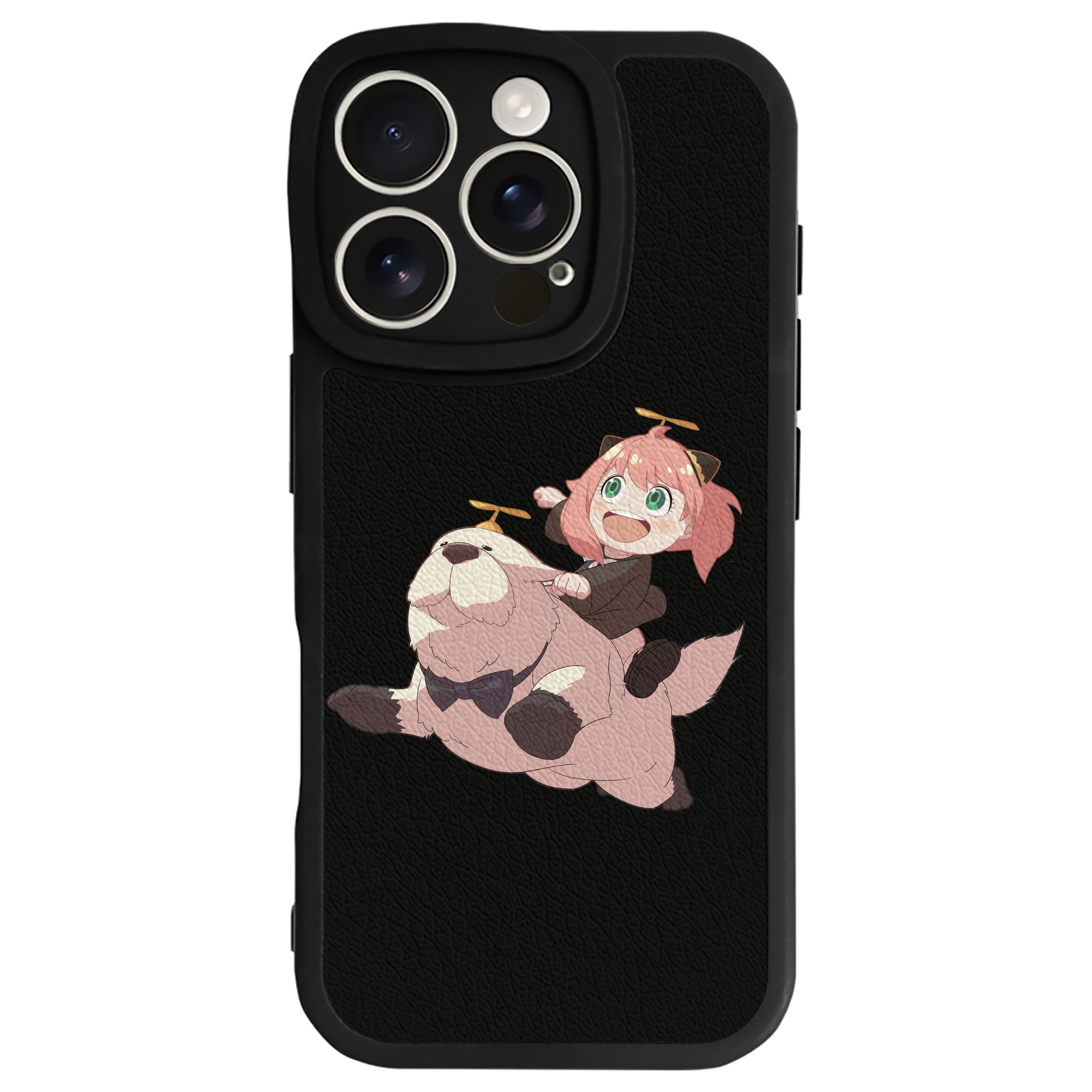 （画像用） SPY×FAMILY间谍家家酒 【iPhone 16シリーズ対応】シリコンスマホケース（レザー調） 材質：シリコン